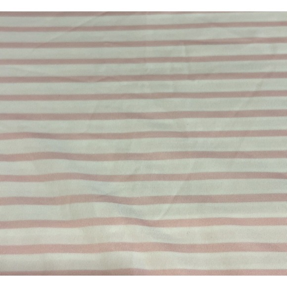 NEW FootJoy FJ 26539 Lisle Stripe Polo Shirt Mens Pink Oldcastle APG Logo 2XL - Picture 8 of 9